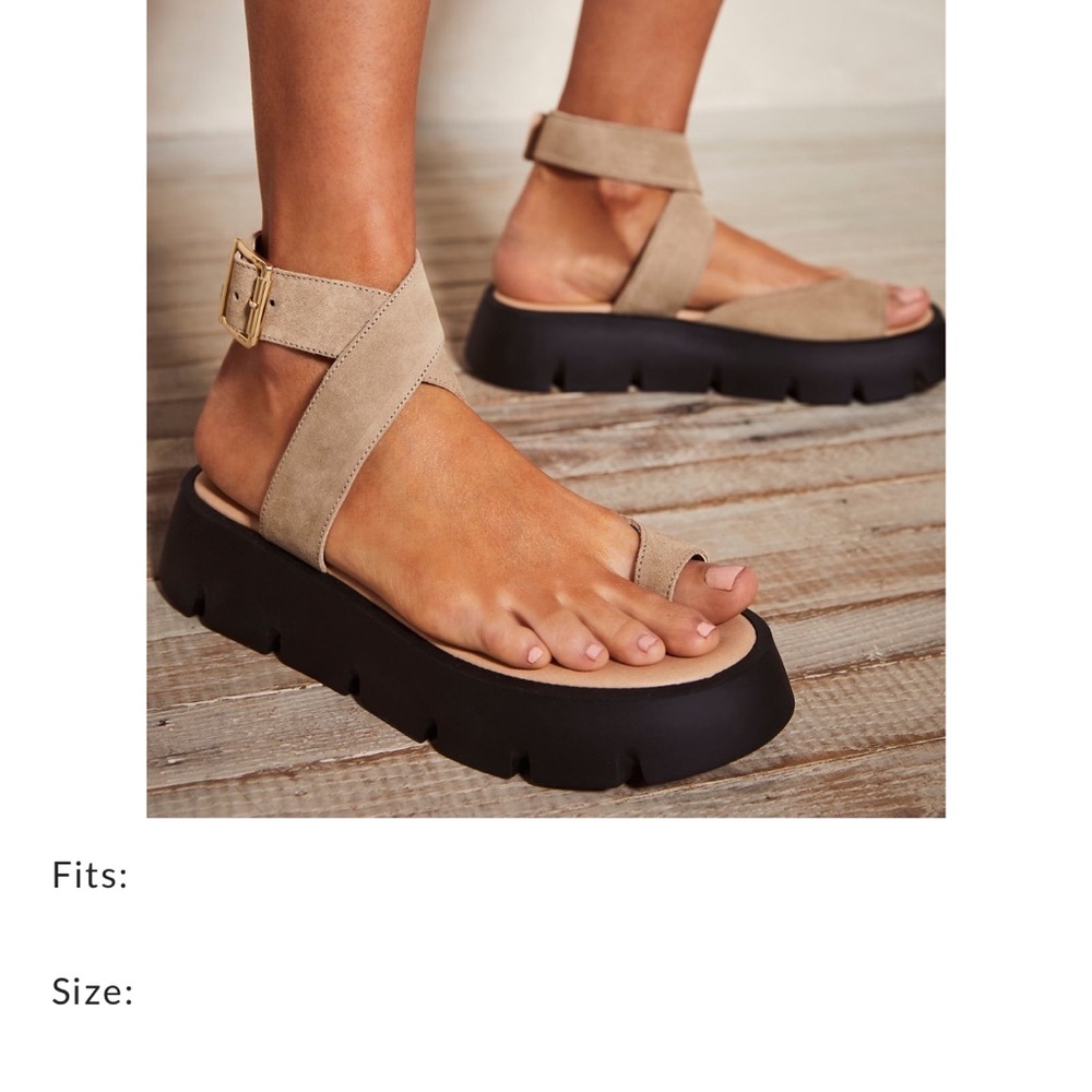 Free People Mel Flatform Sandals